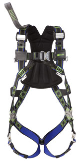 1017342-43-harnaisR2a290 Miller 1017343 R2 Revolution Comfort harness with DuraFlex webbing