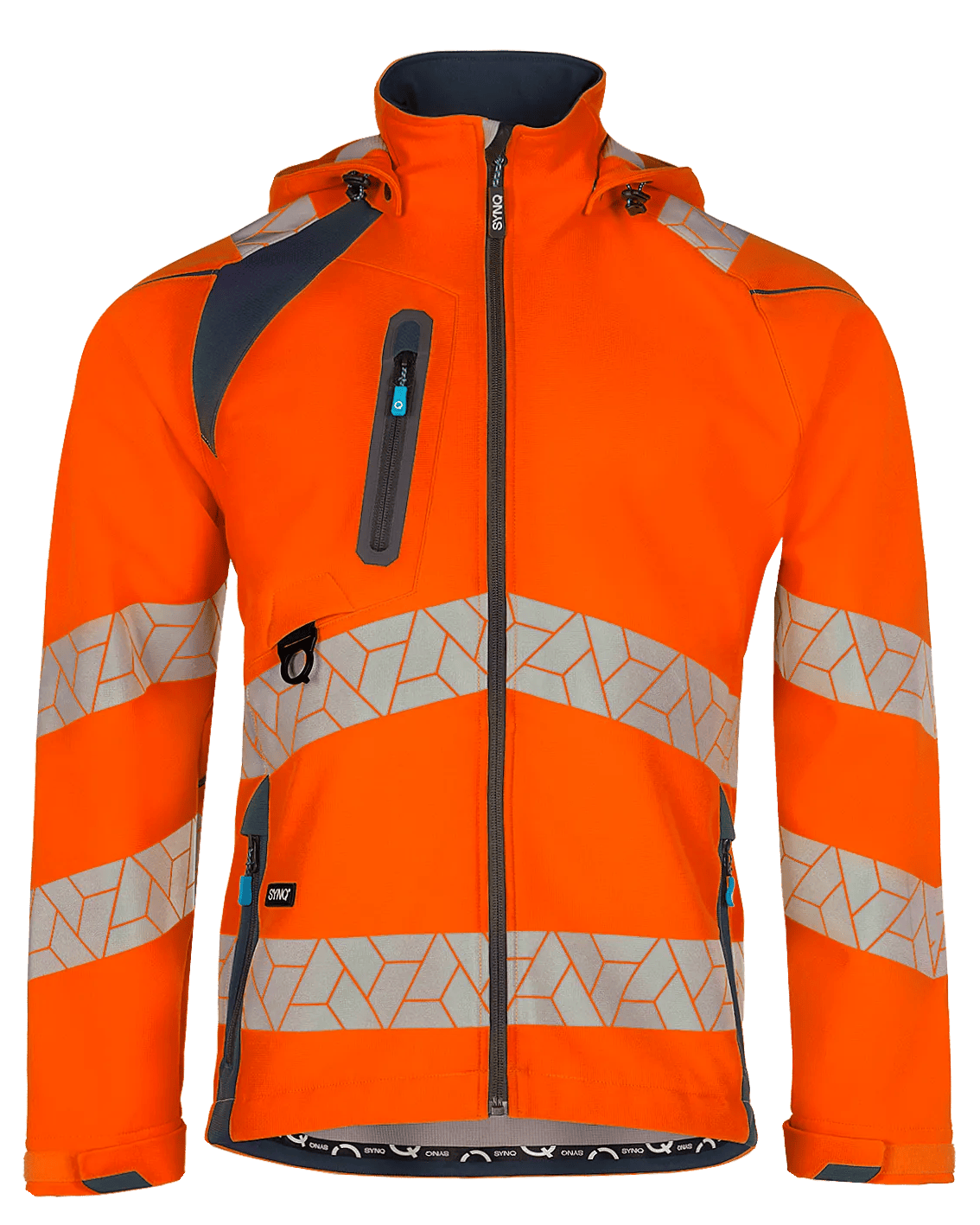SIO-601WA2TUS-748-3XL - leuchtorange-marineblau