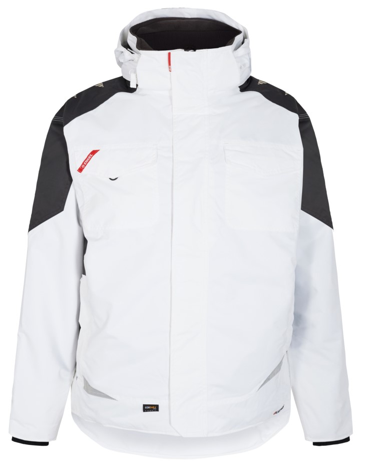 weiß-anthrazit grau