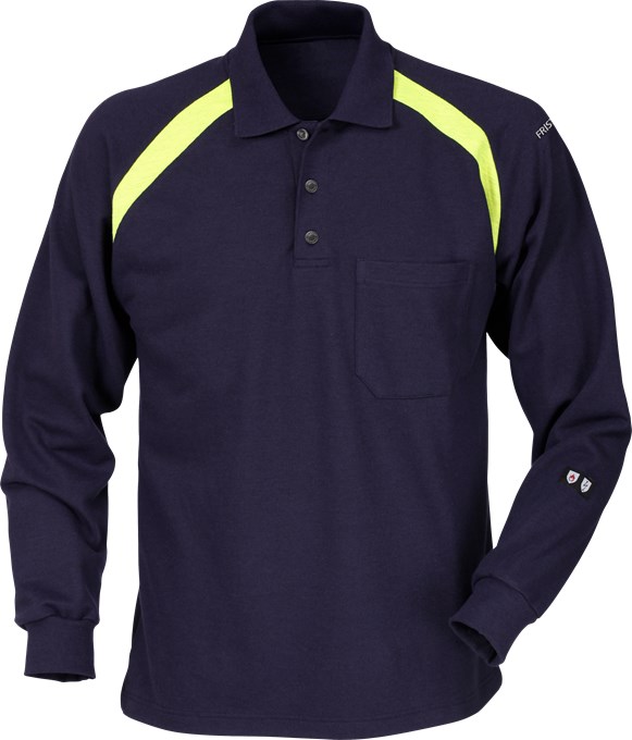 Fristads 100472 Flamestat Poloshirt Langarm 784 PFLA