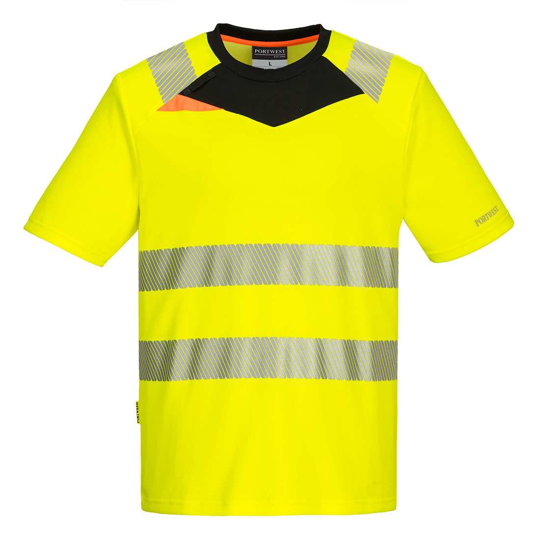 DX413YBR Portwest DX413- DX4 Warnschutz T-Shirt Klasse 2
