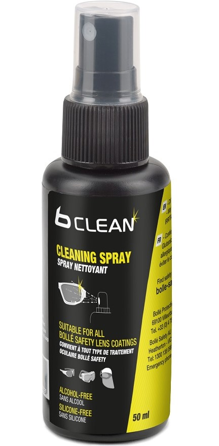 PACS050 Bollé 50 ml cleaning spray B-CLEAN B412 PACS050