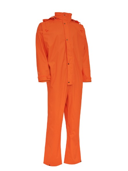 ELKA Rainwear 028003 Dry Zone PU Overall mit Kapuze