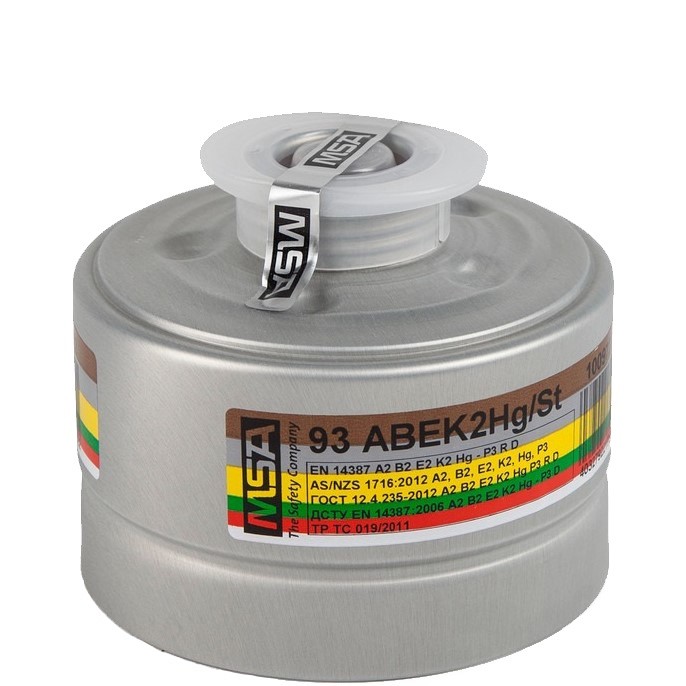 MSA Auer Combination filter 93 ABEK2-Hg/St 10097232