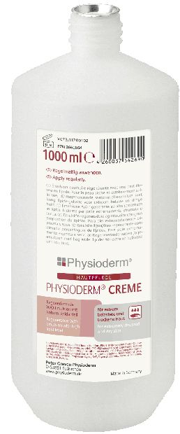 Greven Hautpflegecreme Physioderm 1 Liter Rundflasche