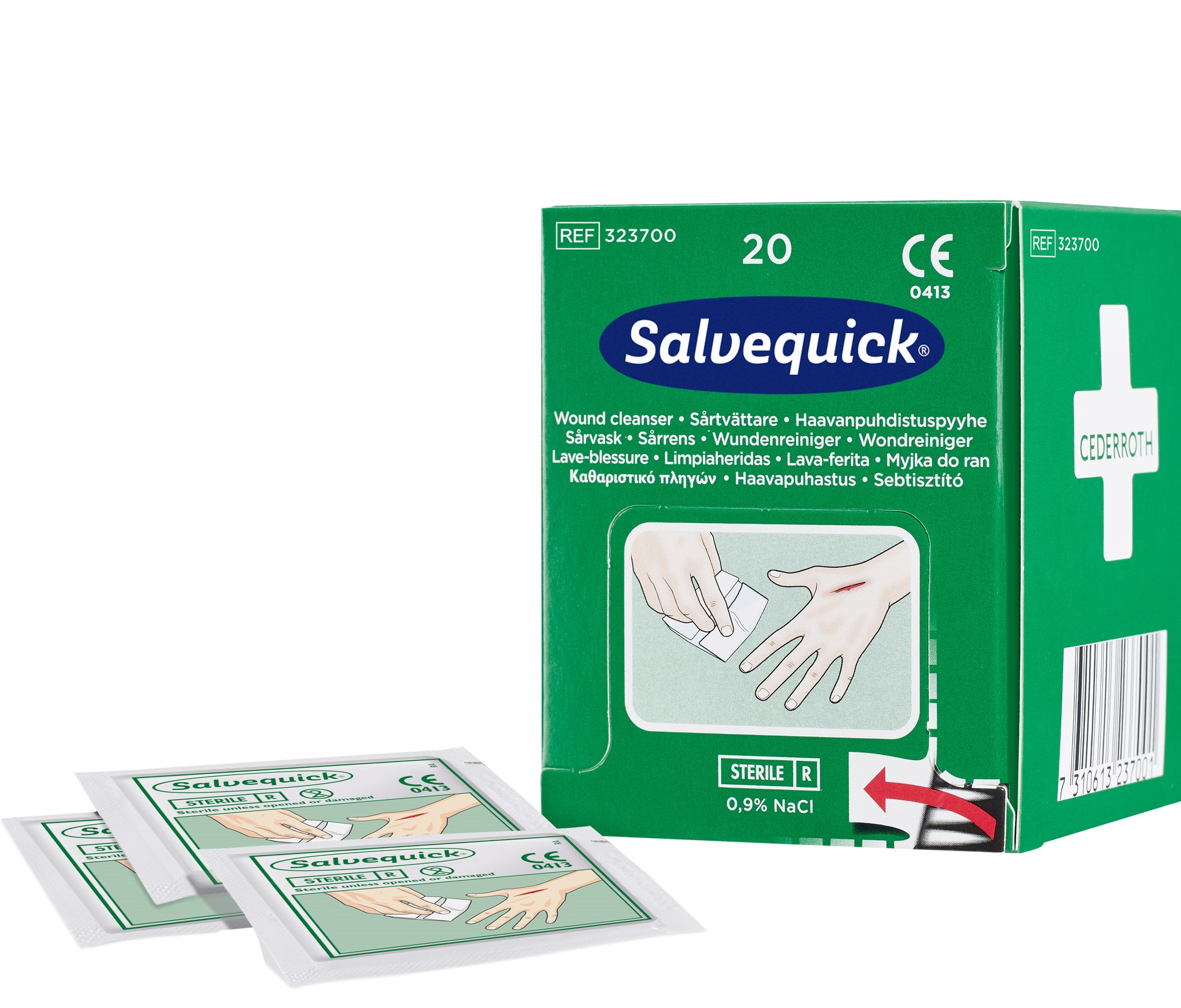 323700-4 Salvequick 323700 Woundcleanser