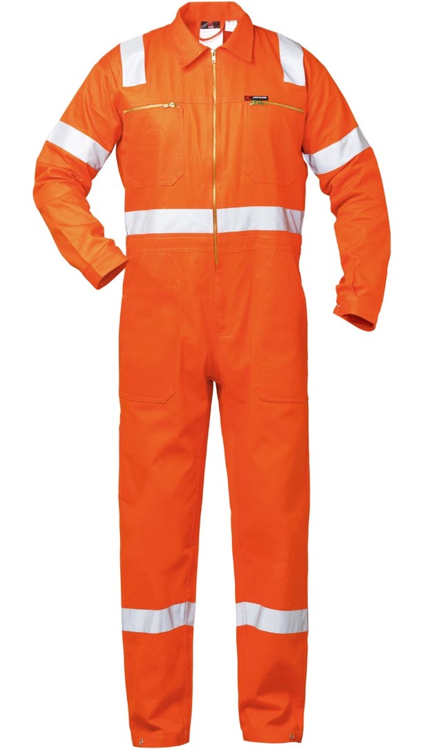 Craftland 2209 SUZUKA Rallye-Kombination mit Reflexstreifen orange