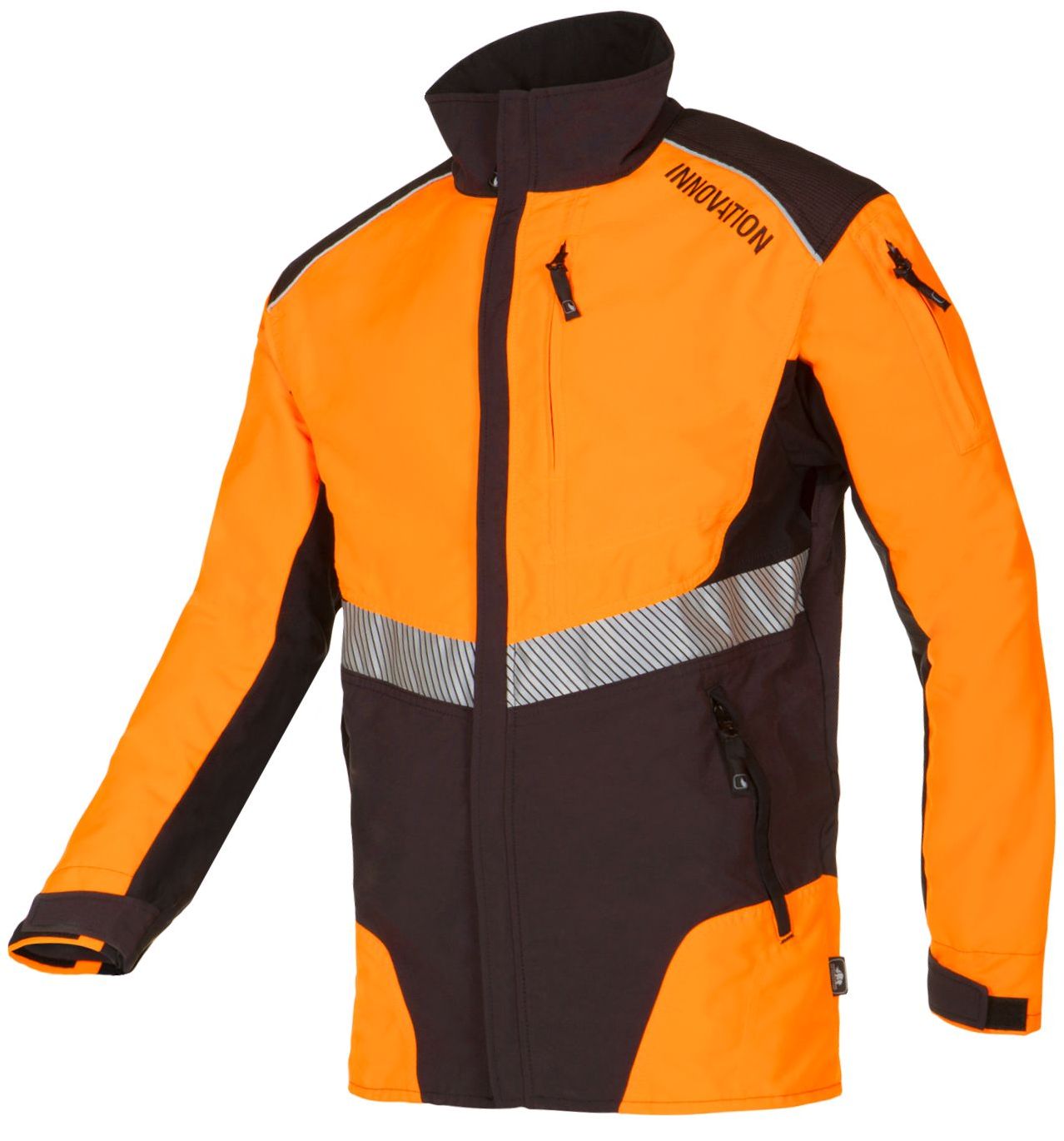 1SMW_013___SILop8vWTkcNdoKS SIP Protection W-AIR 1SMW Arbeitsjacke leuchtorange-grau