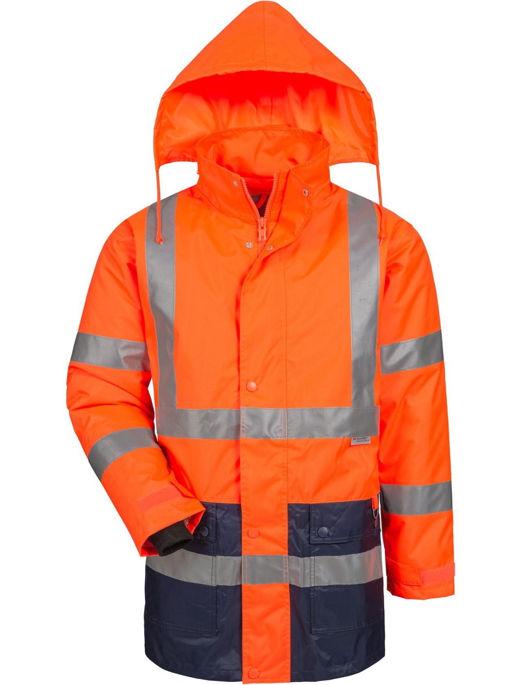 Safestyle 23529 ALEXANDER 2-in 1 Warnschutz-Parka leuchtorange-marine
