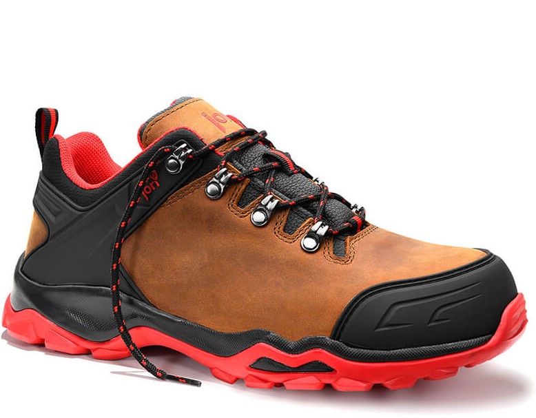 Jori Powerful brown Low 12621 Halbschuhe S3 braun-schwarz