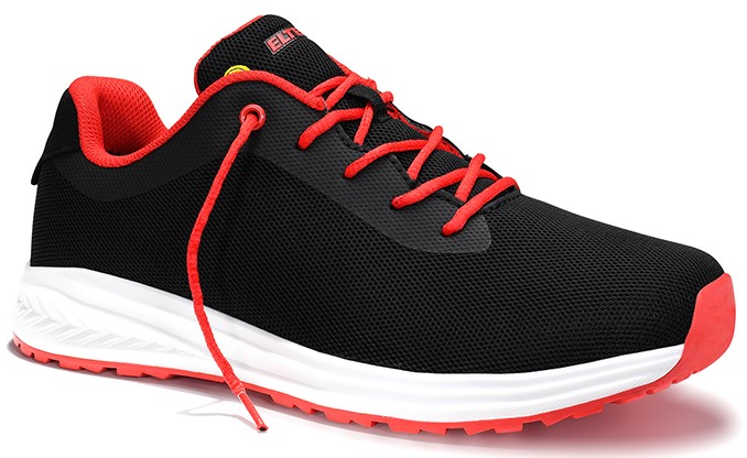 Elten Marais 972010 Berufshalbschuhe Low ESD O1 black-red