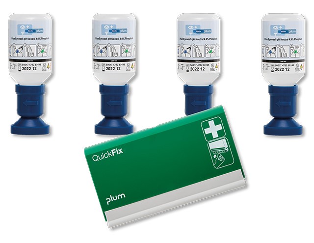 1L84qLhMd54BIi Plum Aktionspaket 6003 Augenspülung + Pflasterspender