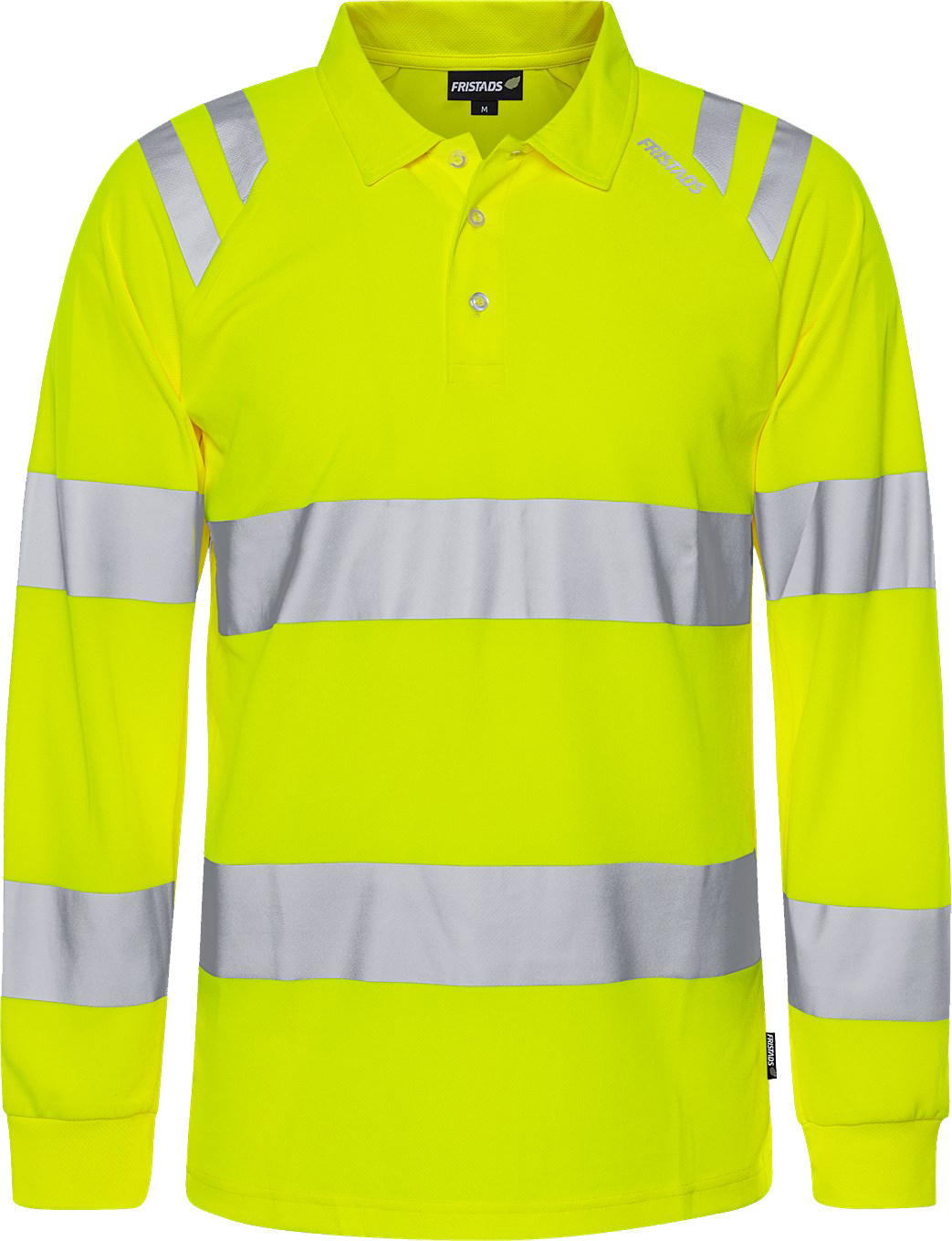 Fristads 301260 High Vis polo shirt long sleeve class 3 7864 GPST