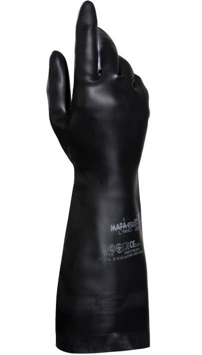 UltraNeo450 Mapa Technic 450 Neoprene Latex Chemical Protective Gloves