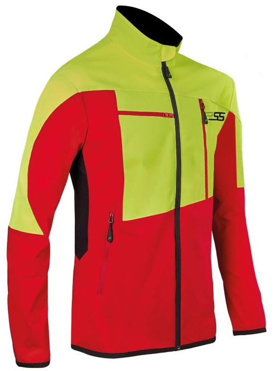PSS X-treme Breeze Funktionsjacke gelb/rot