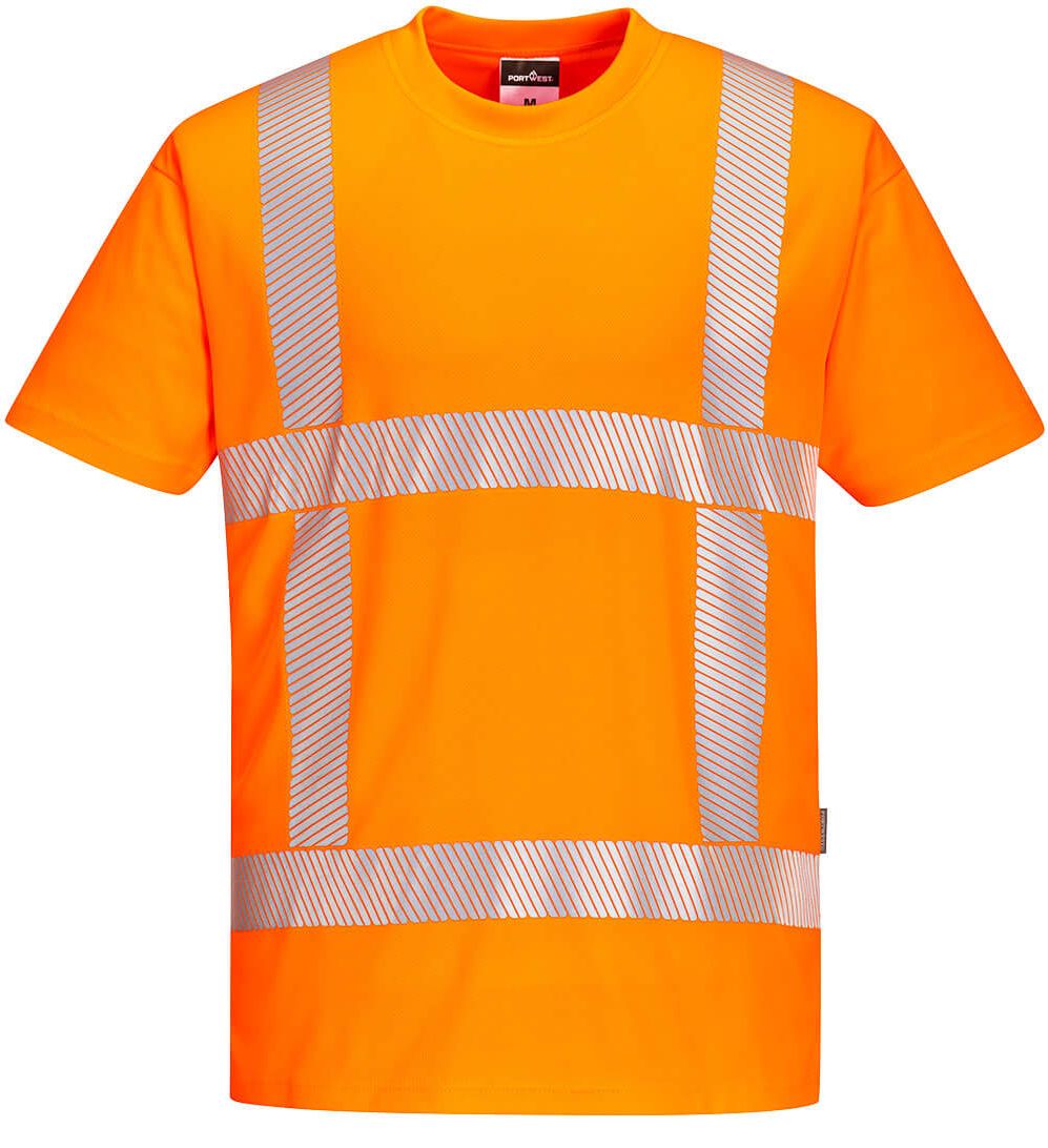Portwest R413 RWS Warnschutz-T-Shirt 40+ UPF leuchtorange