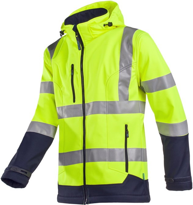 Sioen Fuller 9933A2TU1 laminated warning protection softshell jacket