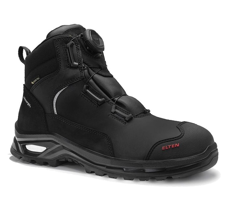 ELTEN Sicherheitsstiefel KABRU XXP Pro BOA® GTX Black Mid ESD S3S WR HI CI