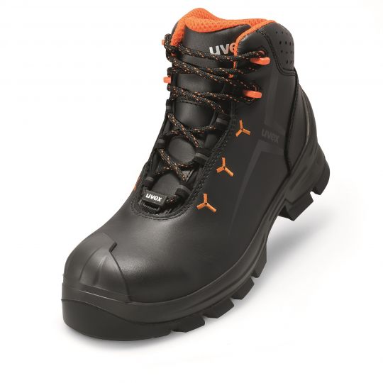 6523_25addccfab9518_540x540 Uvex 2 VIBRAM® S3 HI HRO SRC laced boots, width 11, black/orange