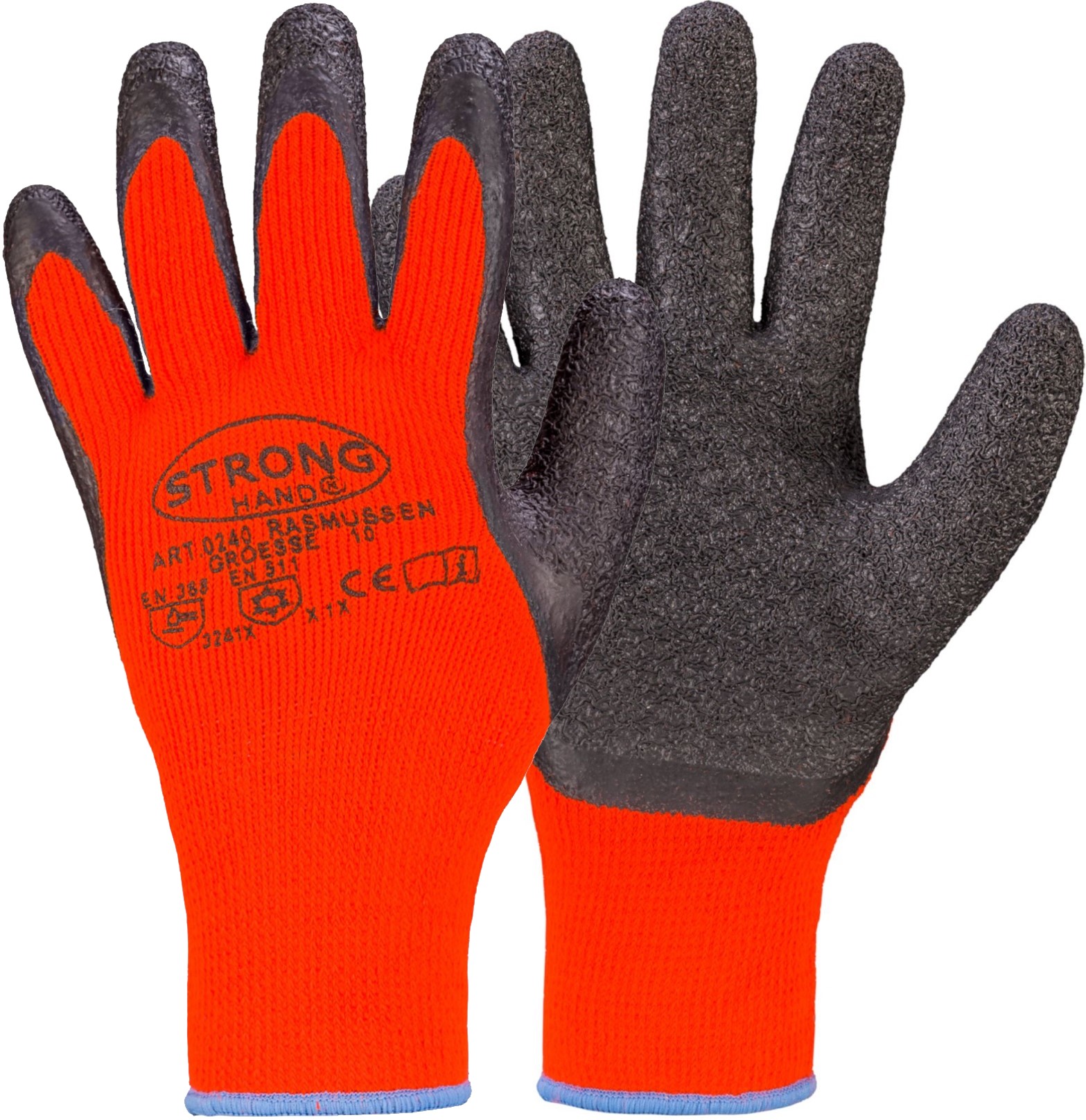 Rasmussen_0240 Stronghand 0240 Rasmussen latex cold protection gloves up to -30 °C