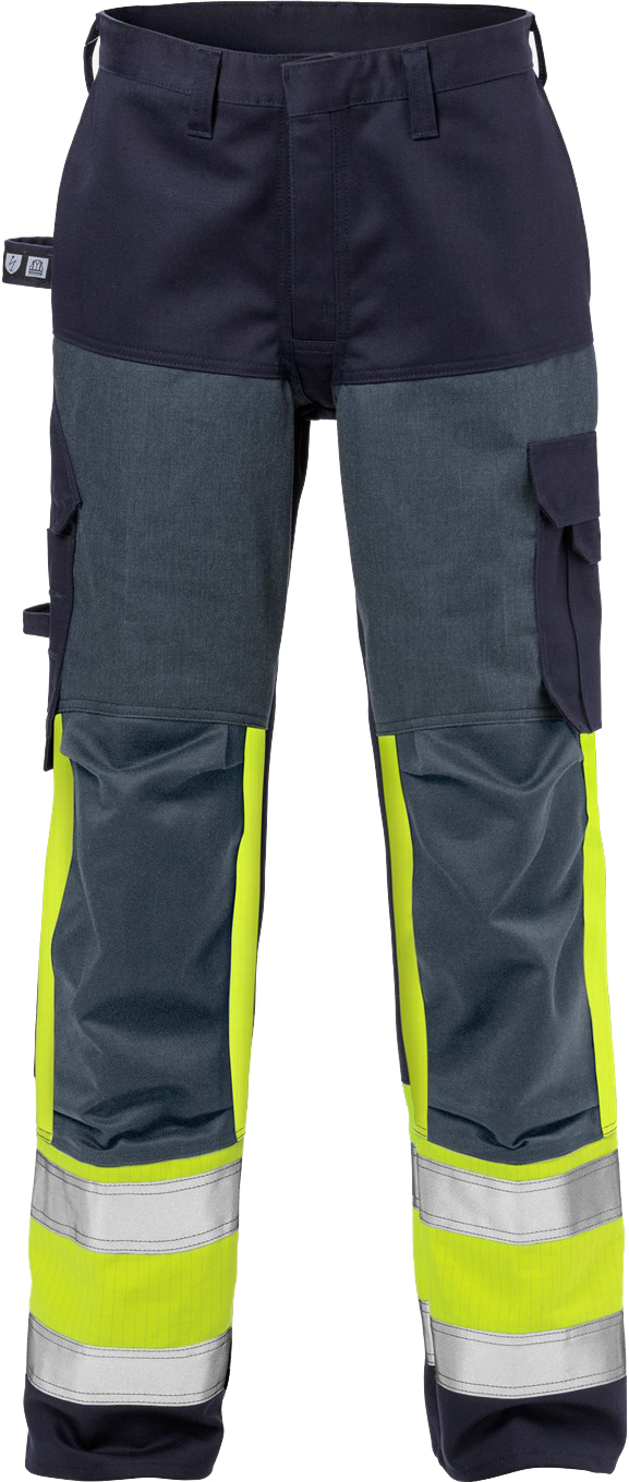 Fristads 125951 Flame High Vis Hose Damen Kl. 1 2591 FLAM