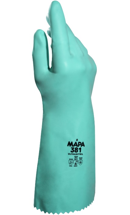 Mapa Ultranitril 381 Nitril-Chemikalienschutzhandschuhe