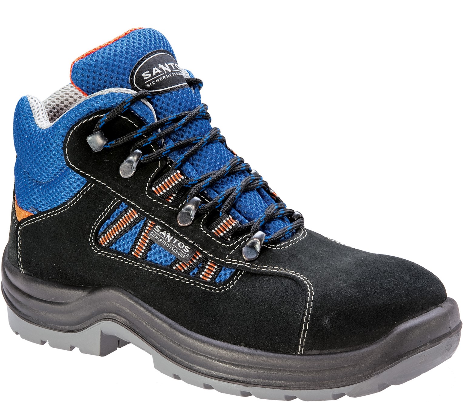 Control-S3-Flex-4200 Santos Control 4200 laced boots S3 black