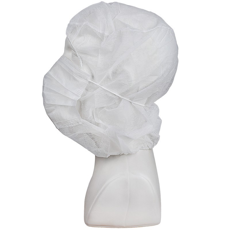 Pro-Fit 3001 Astrohaube mit 2-lagigem Mundschutz weiß