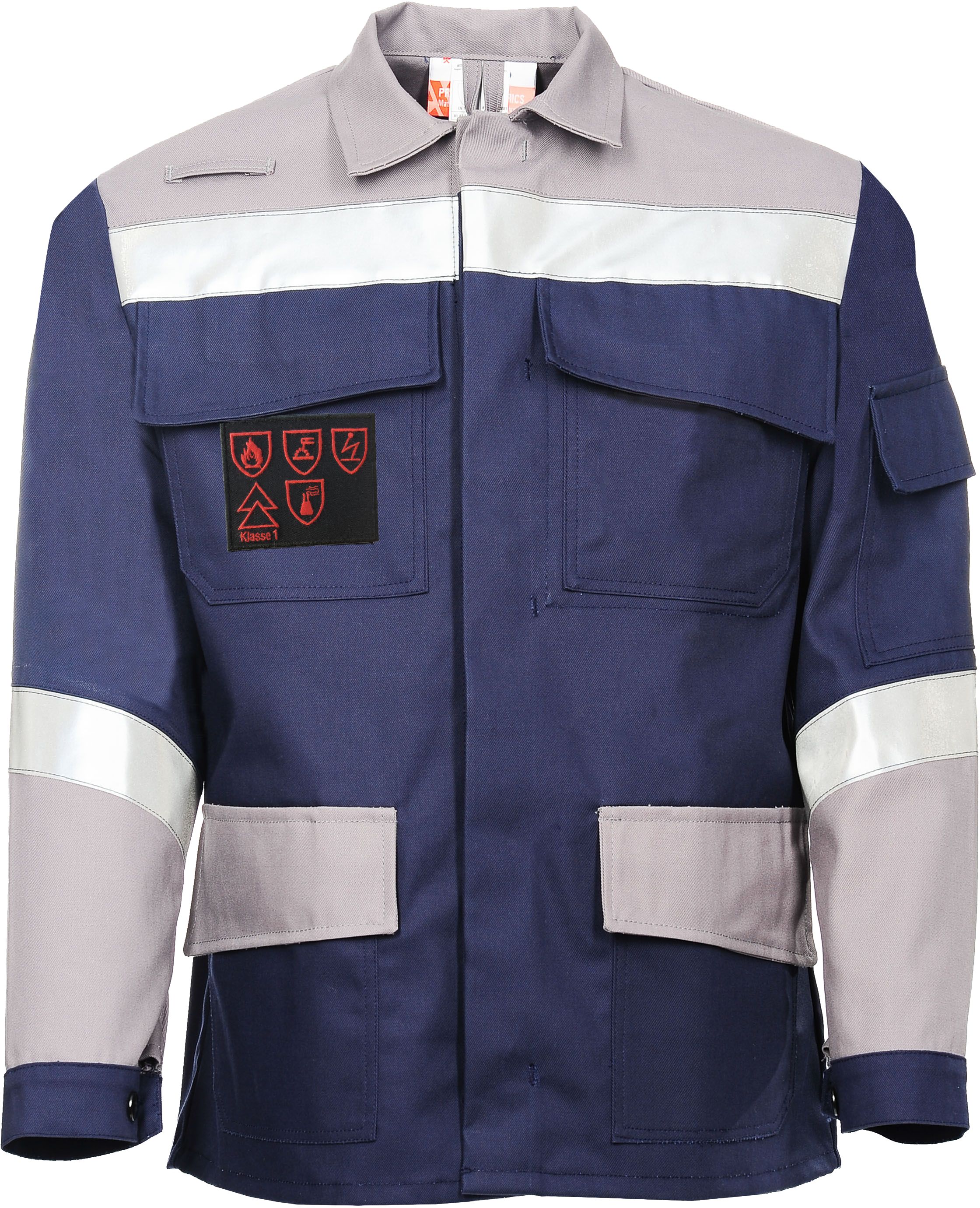Asatex MU1JA23 Proban Multinorm-Jacke blau-grau
