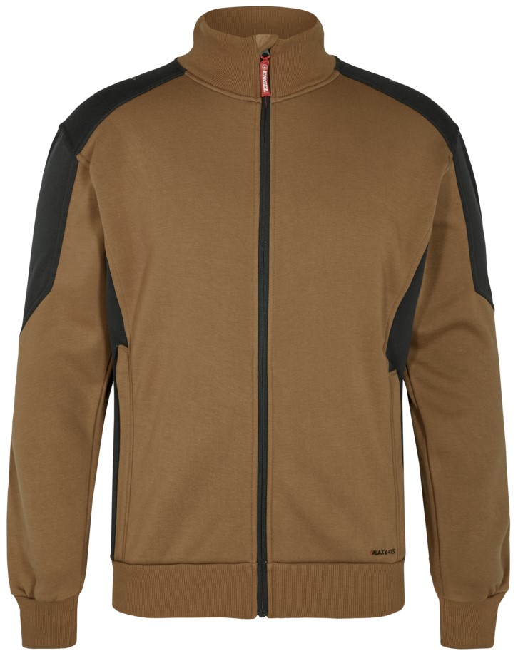 toffee brown-anthrazit grau