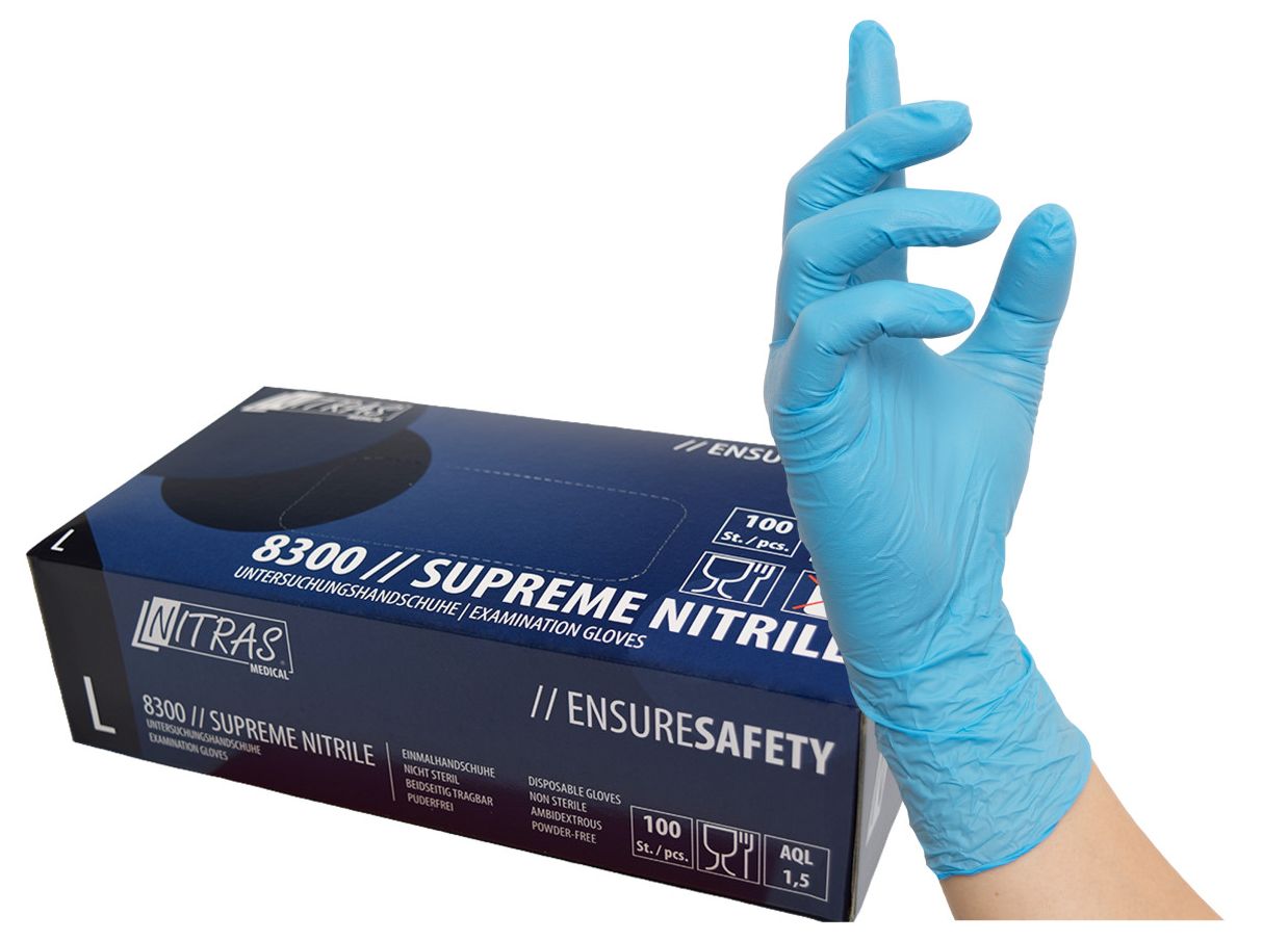 Nitras 8300 Supreme Nitrile Einweghandschuhe