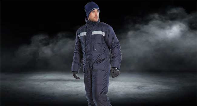 Kühlhaus Bekleidung