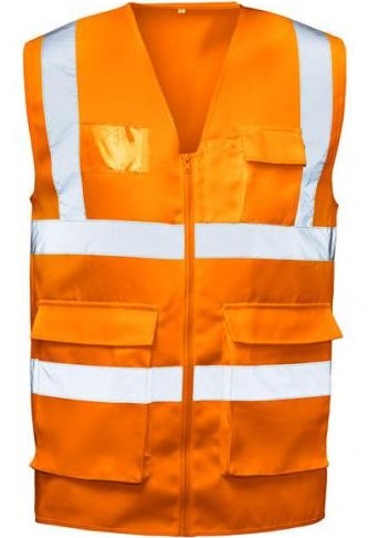 Safestyle Ansgar 23516 Warnschutz-Weste leuchtorange