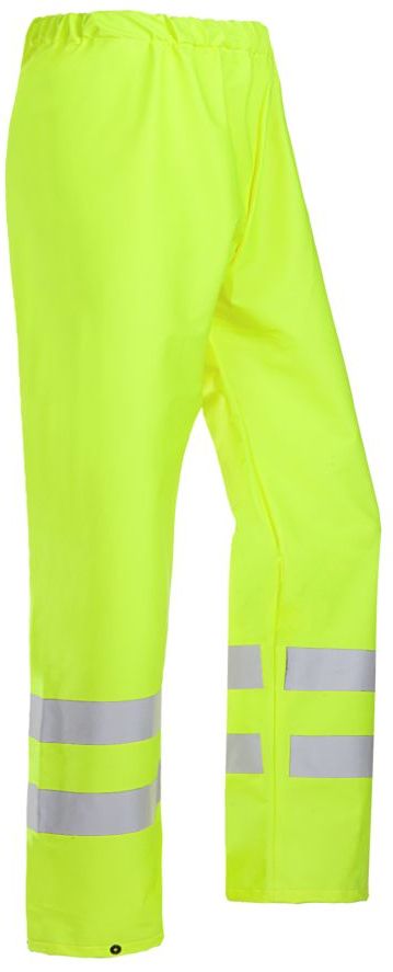 Sioen Gemini (HV) 6580A2F01 Warnschutz-Regenhose mit Reflexstreifen leuchtgelb