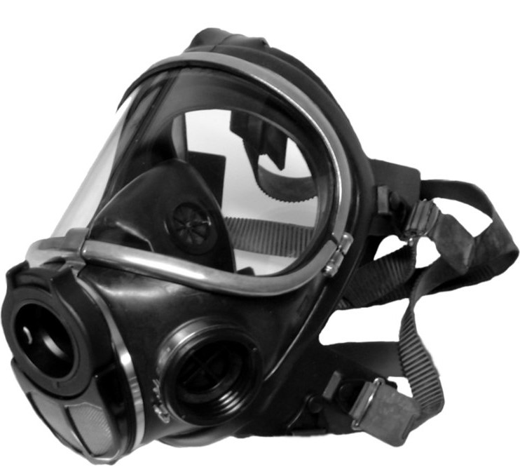 R59019 Dräger Panorama Nova Full Face Mask EPDM PC P Sideport RA R59019