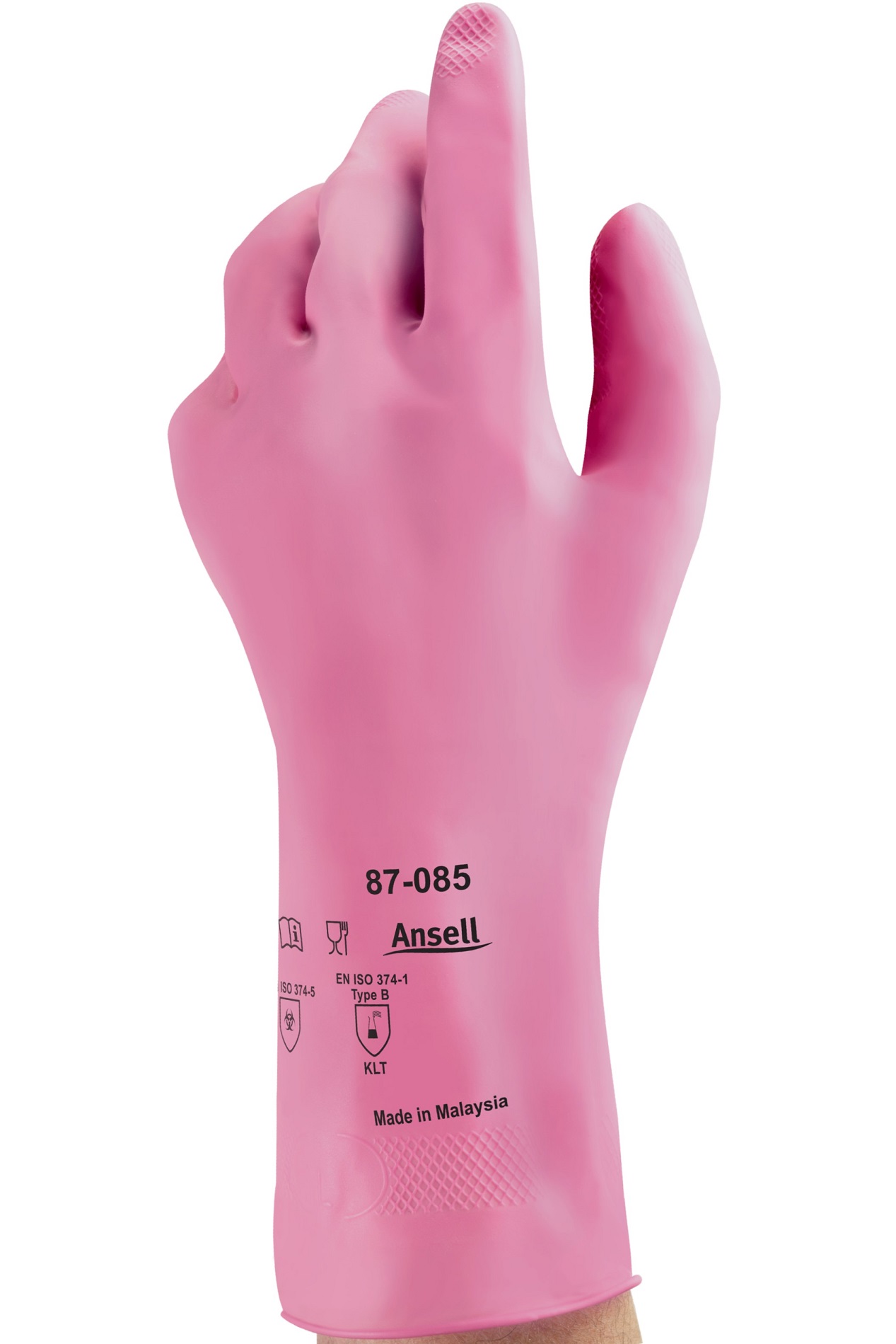 87-085 Ansell AlphaTec 87-085 Latex-Chemikalien-Schutzhandschuhe