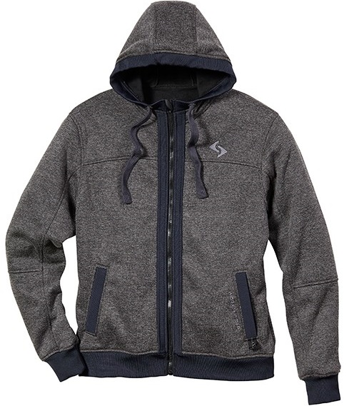 Scheibler HD Concept Professional Strick Hoody grau-meliert