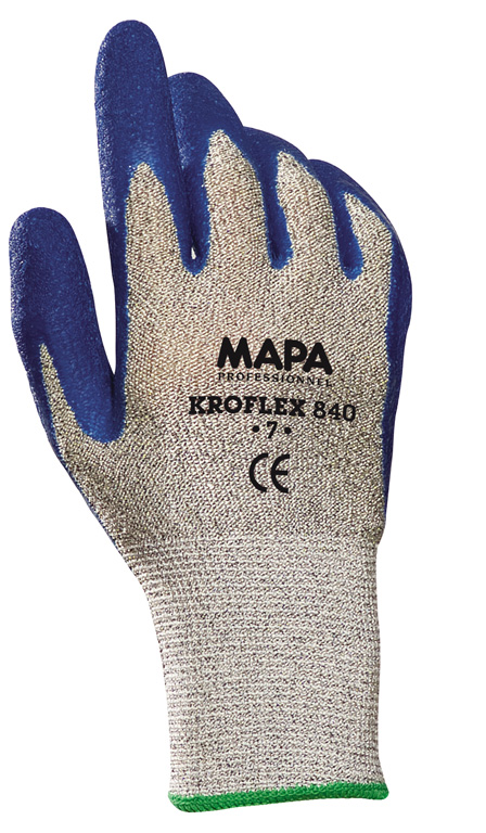 Mapa KryTech 840 Latex-Schnittschutzhandschuhe Level D