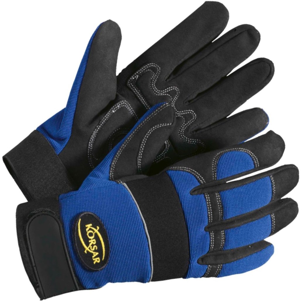 100_42684 Corsair antivibration mechanic gloves with velcro