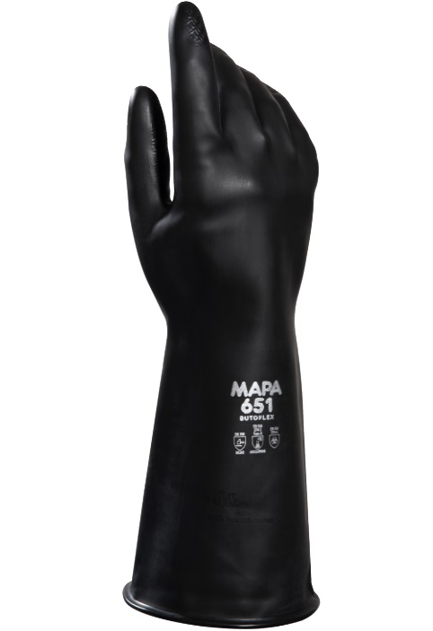 Mapa Butoflex 651 Butyl chemical protective gloves