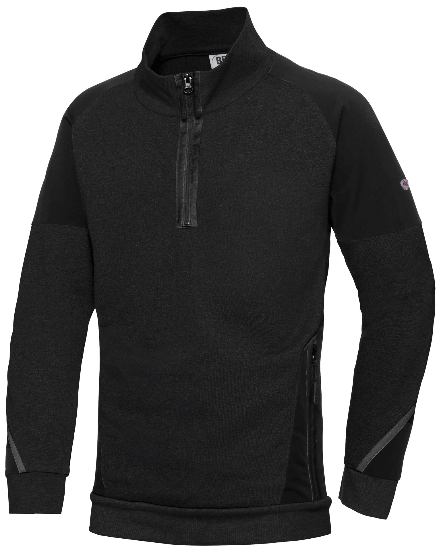 BP 1828-293 Sweatshirt-Troyer BPlus Modern Stretch