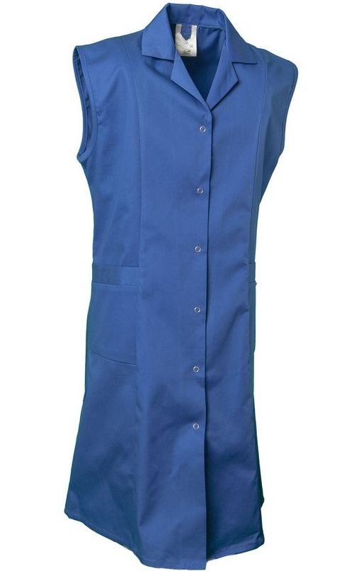 Planam ladies professional coat mixed fabric sleeveless