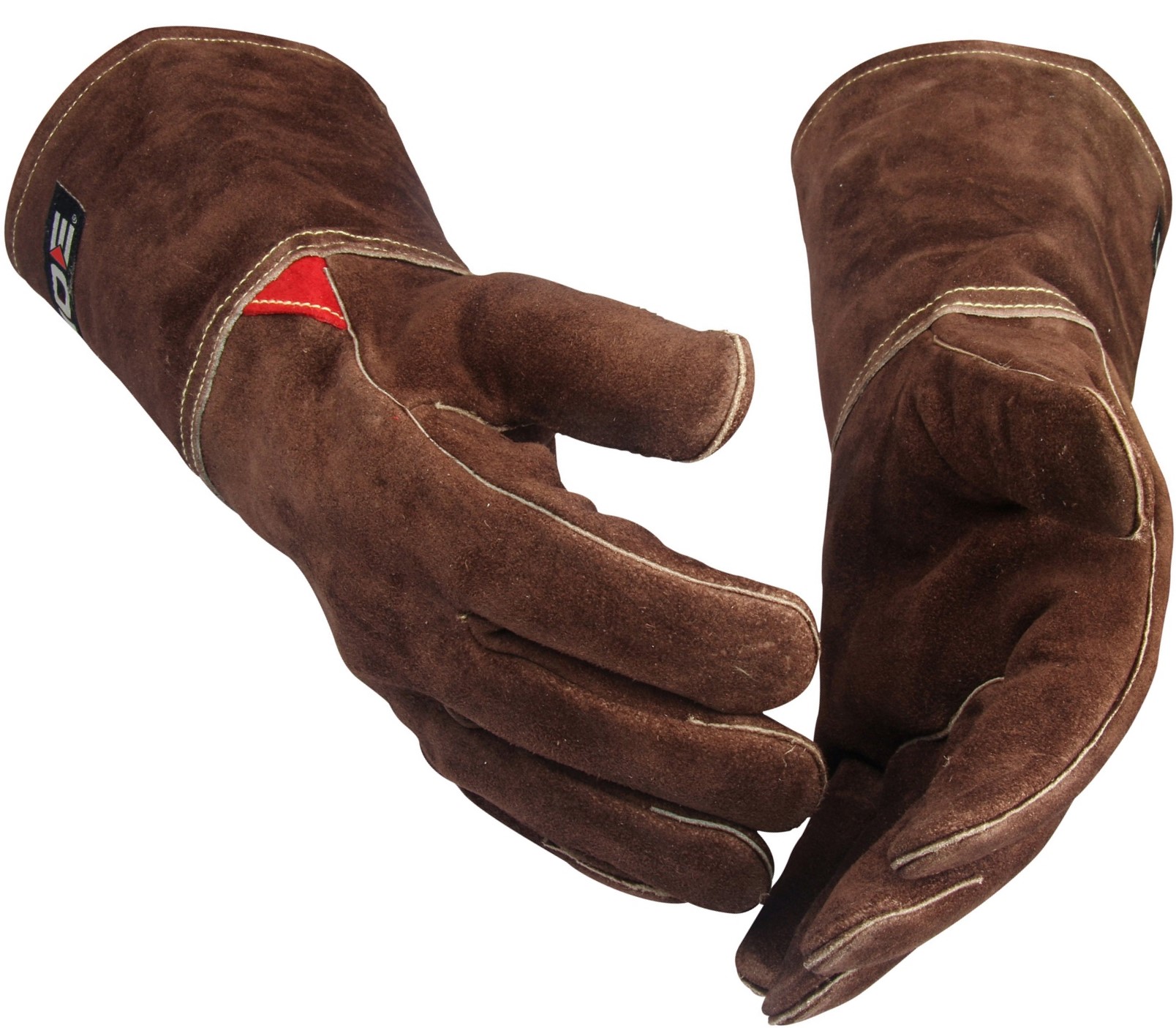 Guide-1201 Guide 1201 Rindspaltleder Schweißer-Schutzhandschuhe nässeabweisend