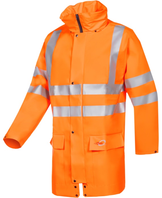 Sioen Erfurt 1785A2FE0 warning rain jacket 