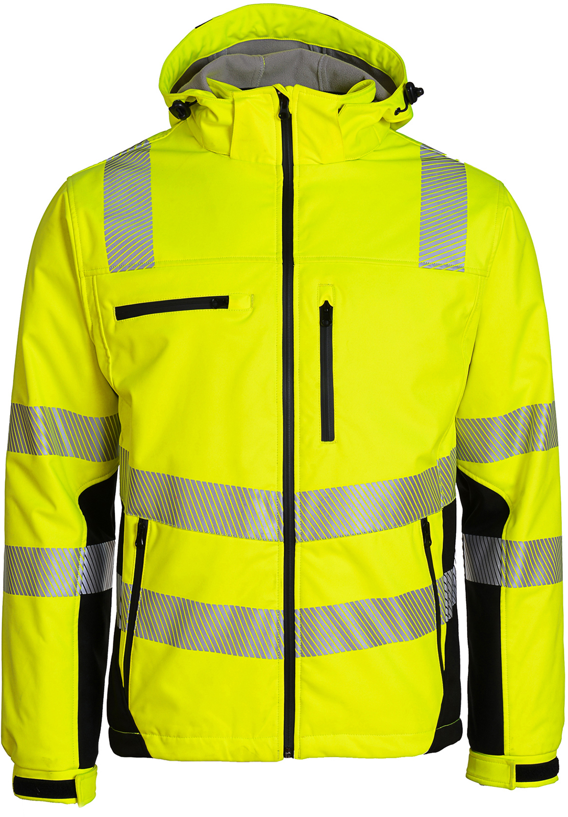 Prevent Trendline PTW-SP-68 Warning Protection Soft Shell Jacket light orange-black