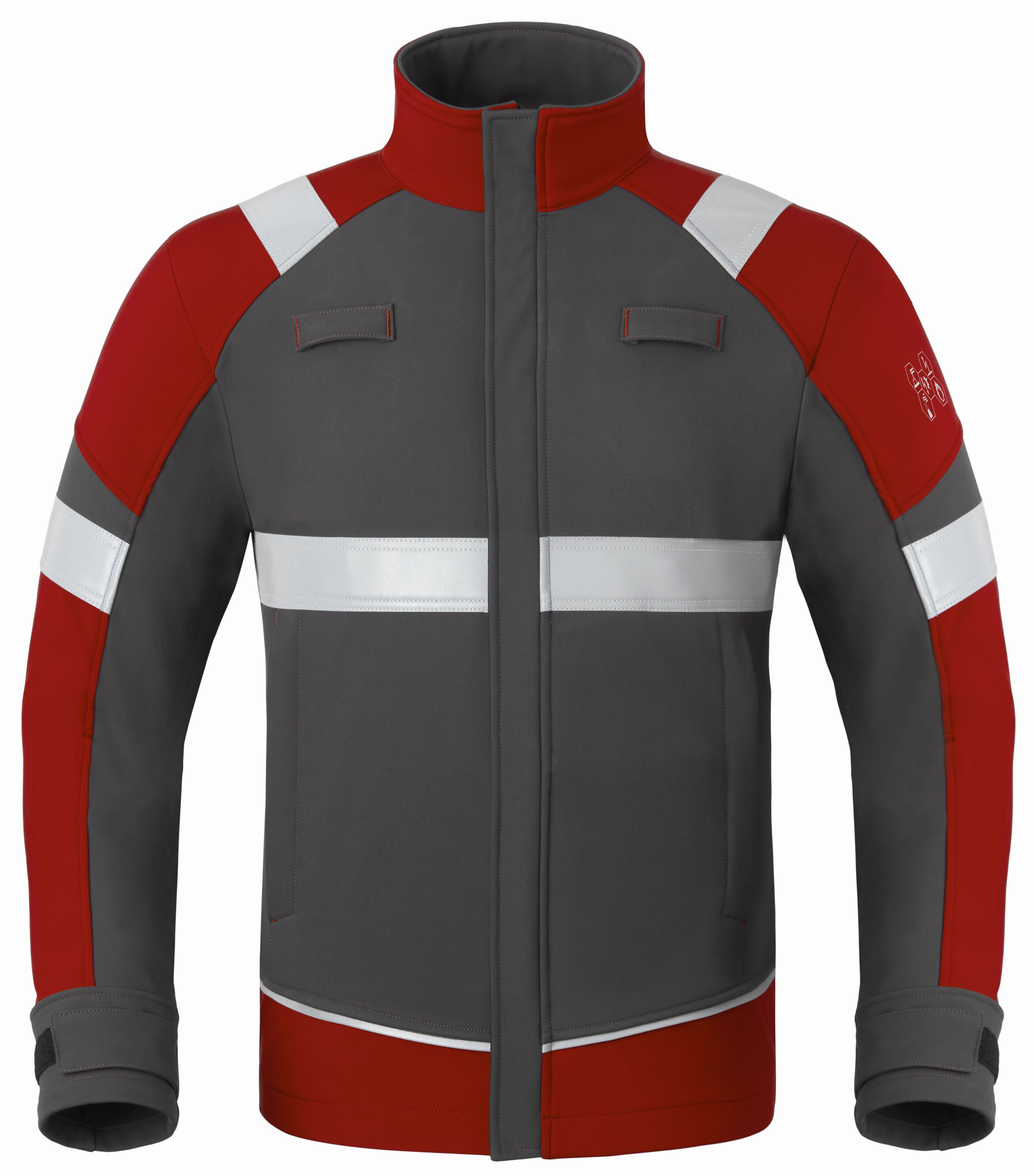 HV-50384-AAB-S - kohlengrau-rot HV-50384-AAB-S - kohlengrau-rot