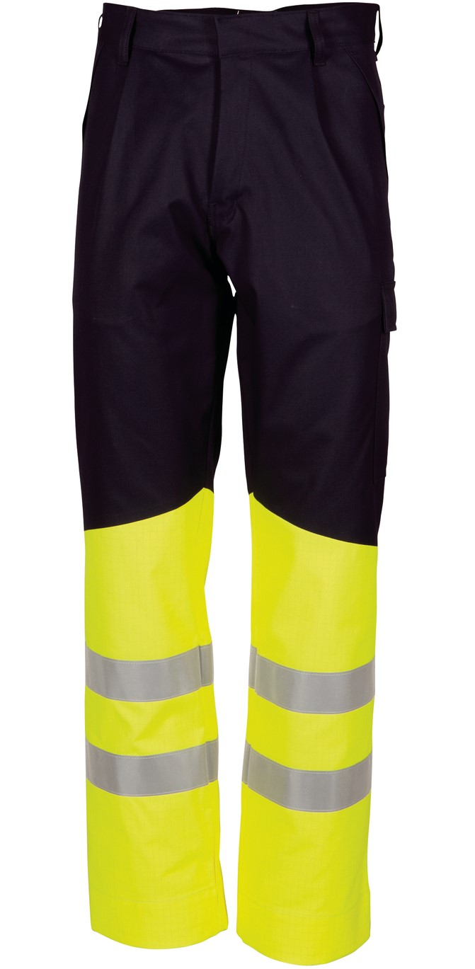 Havep Multi Protector 80008 Multinorm-Bundhose leuchtgelb-marine