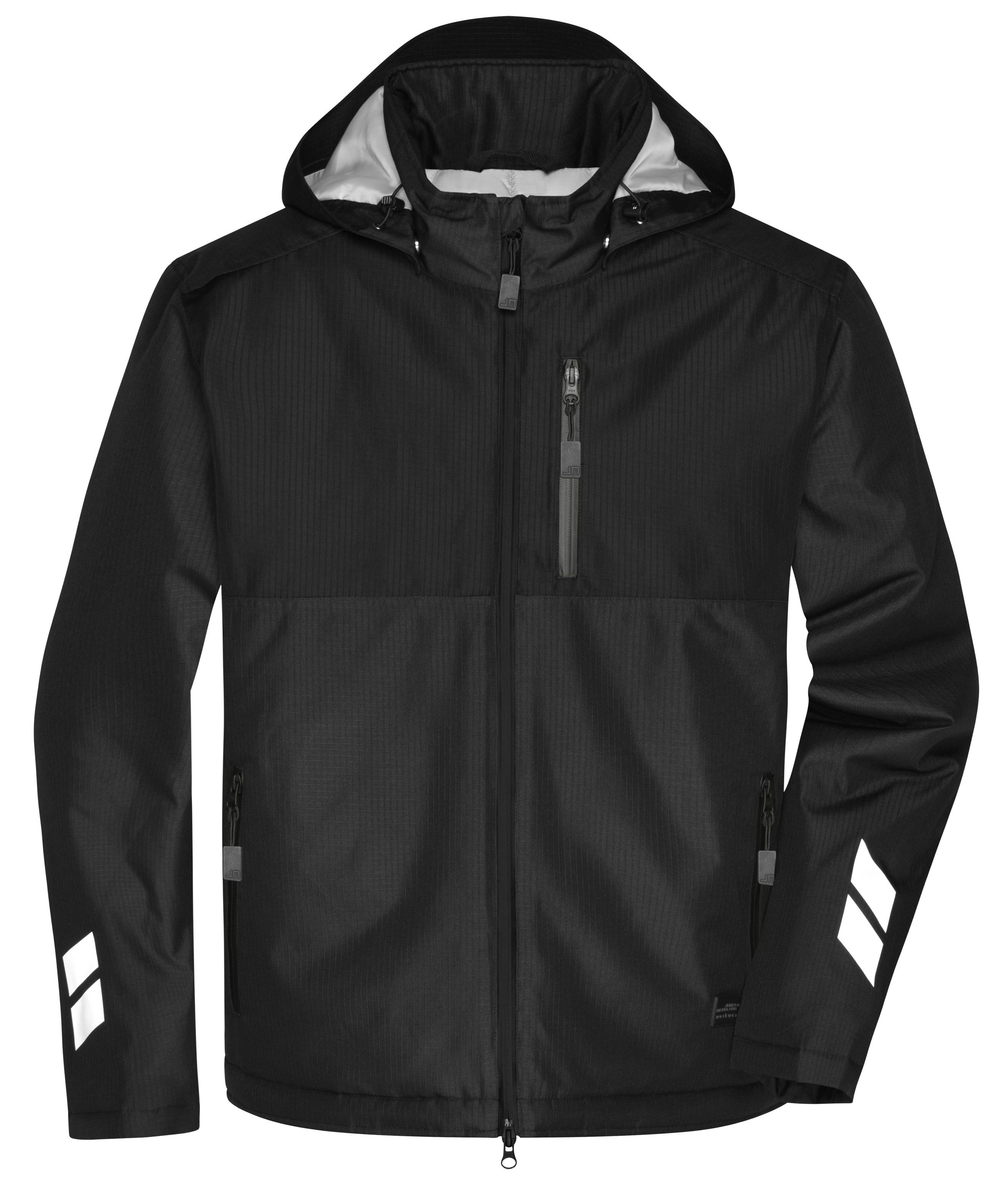 James & Nicholson JN1815 Unisex Padded Hardshell Workwear Jacke in 4 Farben