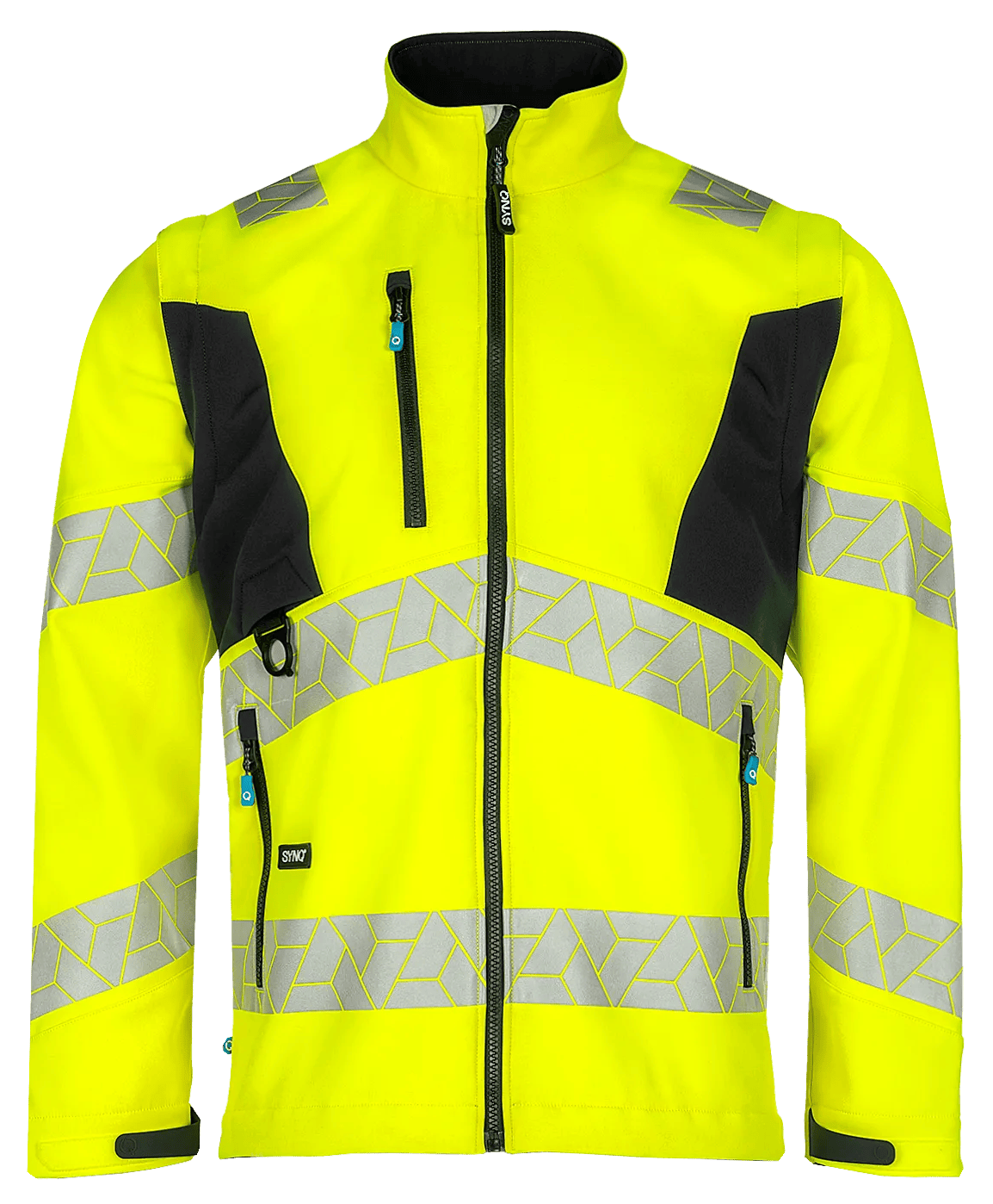 SIO-604WA2TUQ-749-XS - leuchtgelb-schwarz
