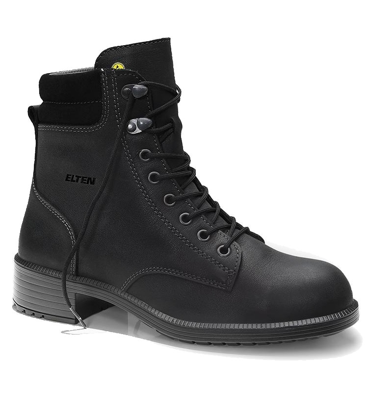 Elten Nikola black Mid 74310 Damen-Schnürstiefel ESD S2